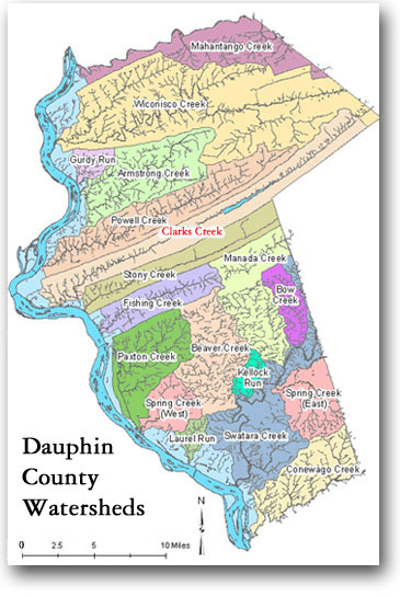 fields in clarks creek watershed